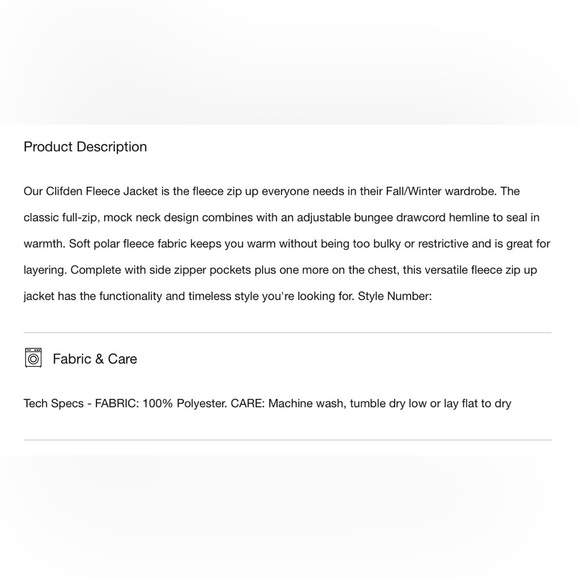 Avalanche “Clifden” Fleece Jacket - Picture 2 of 7